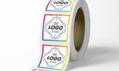 Custom Square Roll Labels